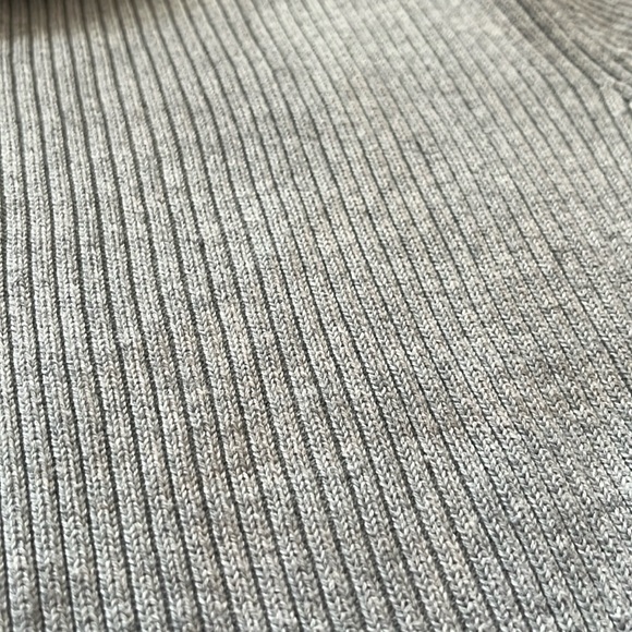 Y2K Calvin Klein CK Jeans Ribbed Turtleneck Sweater - Picture 7 of 7